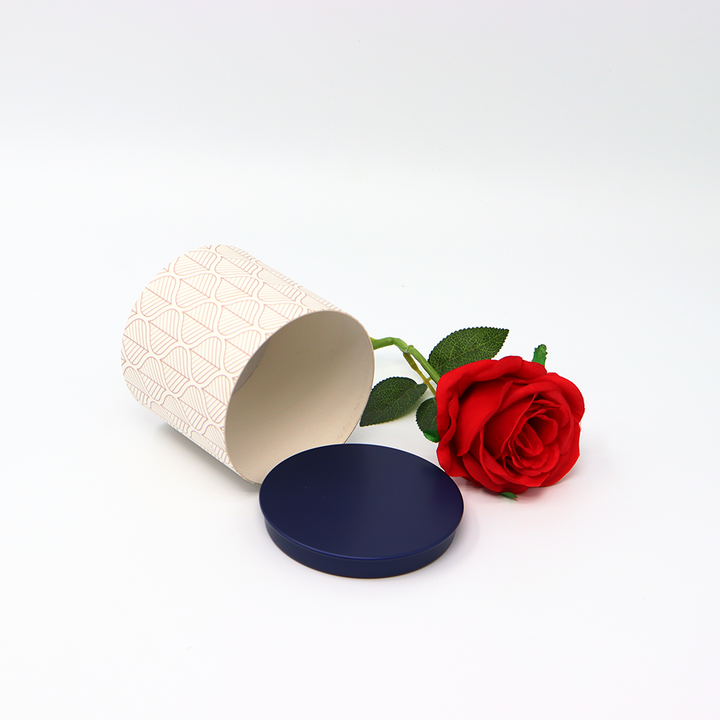 Emballage cosmétique personnalisé de haute qualité, boîte cylindrique en carton, emballage en Tube de papier avec couvercle en métal pour soins de la peau, GEL crème