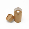 Tube de papier Push Up en gros, conteneur de déodorant, boîte d'emballage écologique, carton biodégradable, baume à lèvres, Tube en papier Kraft