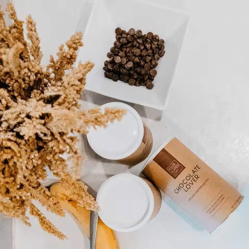 Tube rond de cylindre de papier d'avoine de grain de café de thé de récipient de poudre écologique biodégradable pour l'emballage alimentaire