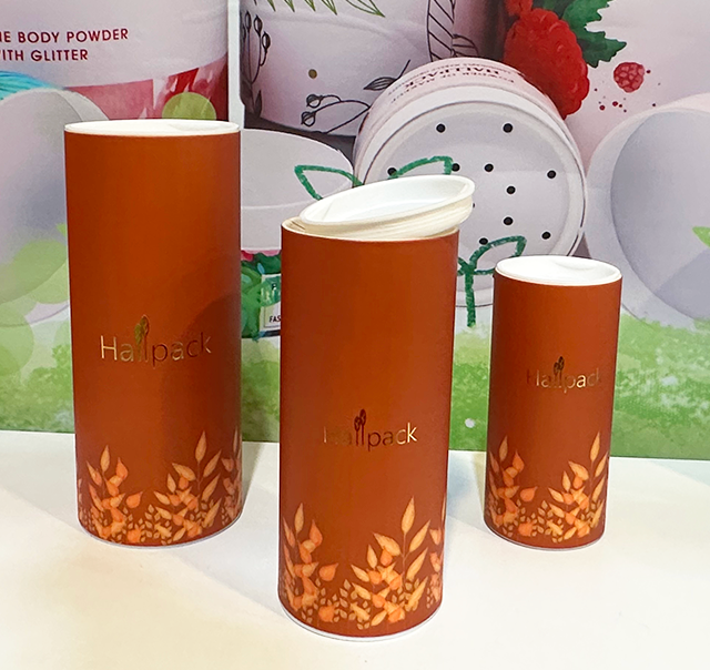 Hallpack – fabrication manuelle de bouchons en plastique biodégradables, boîte à Tube rond, emballage de cylindre en papier