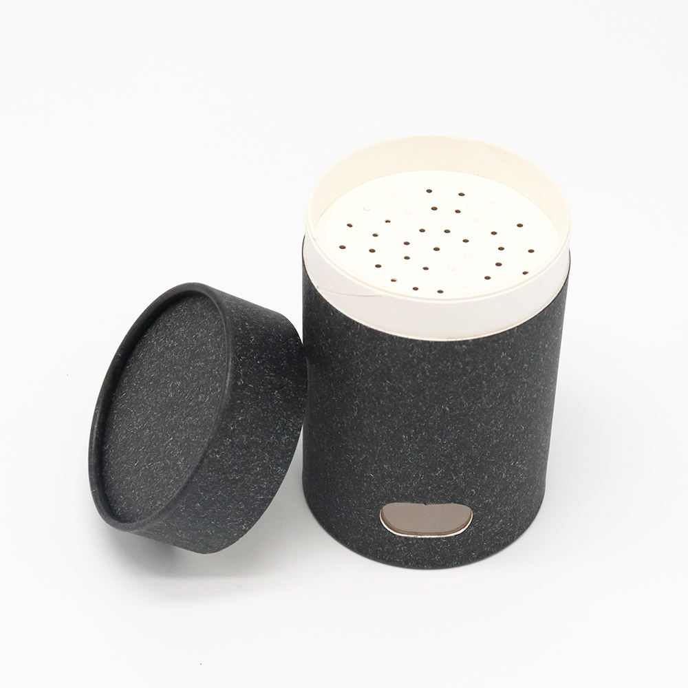 Tubes de carton réutilisés par texture de papier tissée par tube de tamis de papier pour la nourriture de poudre