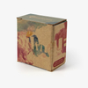 Boîte de parfum cosmétique pliante biodégradable écologique imprimée avec Logo personnalisé, petite boîte-cadeau d'emballage de barre de savon en papier Kraft