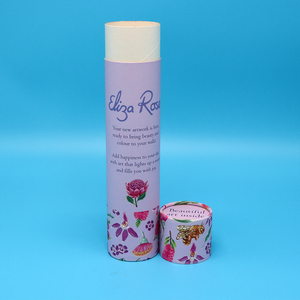 Cylindre en carton personnalisé écologique, boîte d'emballage, bouteille, Vase, parapluie de Badminton, papier peint, Tube en papier d'emballage