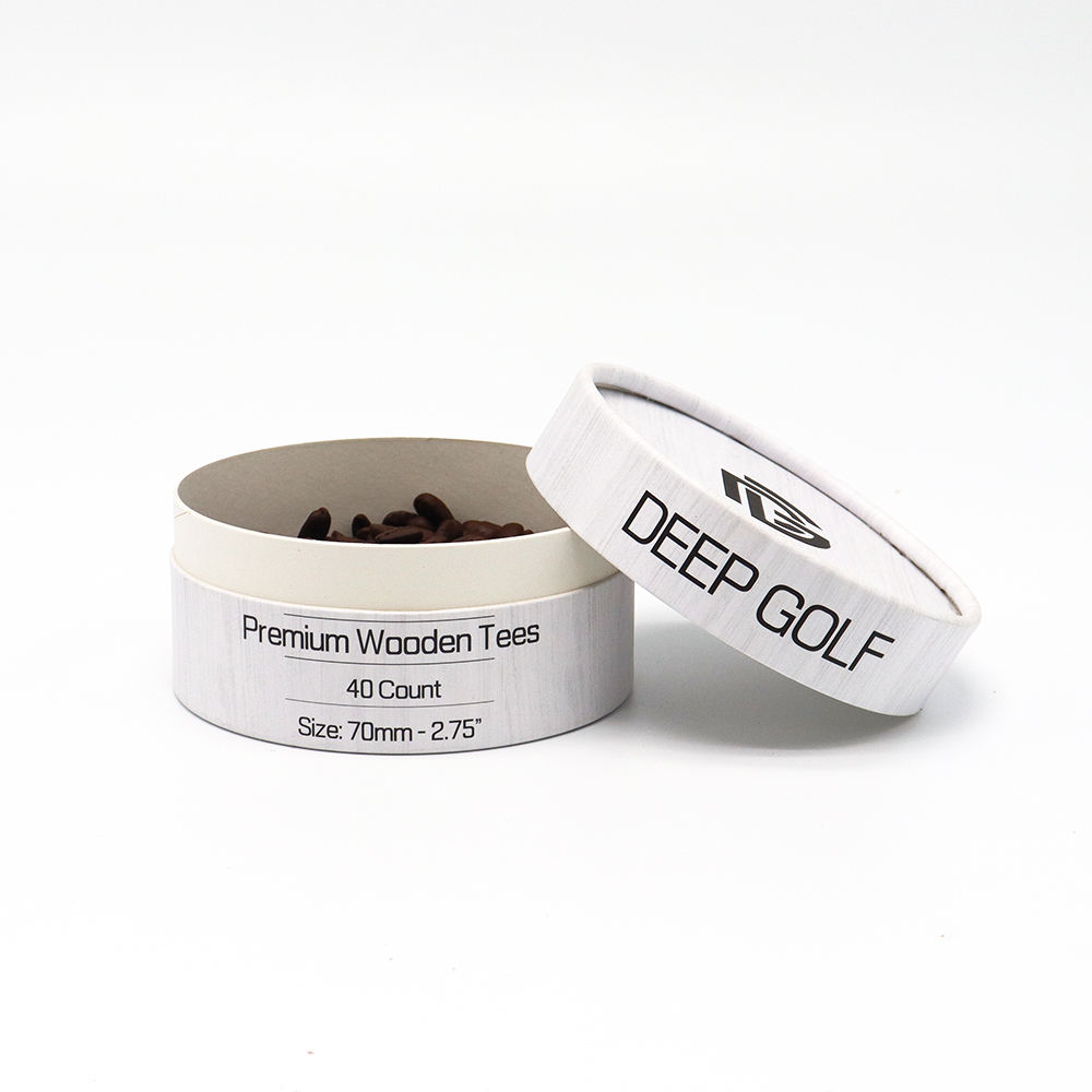 Impression personnalisée 100% conteneurs de tubes cosmétiques en papier kraft brun écologique et tube d'emballage de crème cosmétique