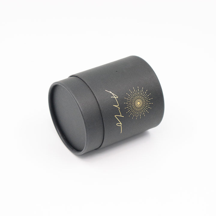 Emballage fait sur commande qui respecte l'environnement de tube de papier de boîte de cylindre de carton d'emballage de cadeau et de métier pour la bougie