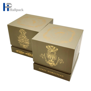 Boîtes d'emballage cadeau faites à la main, boîte carrée en papier, tasses en papier Kraft