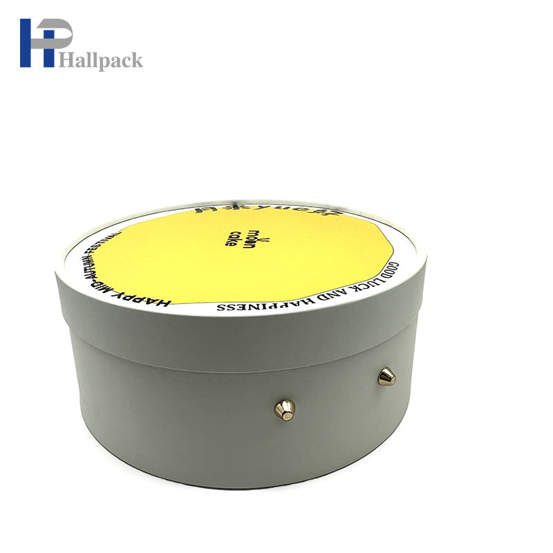 Emballage UV de tube de papier de carton de revêtement de fabricants avec la corde de main en cuir