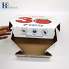 Boîte de papier d'emballage de qualité alimentaire imprimée par conception personnalisée de boîte à pizza