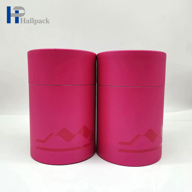 Cylindre d'impression personnalisé empaquetant la boîte-cadeau de carton empaquetant le tube de papier UV