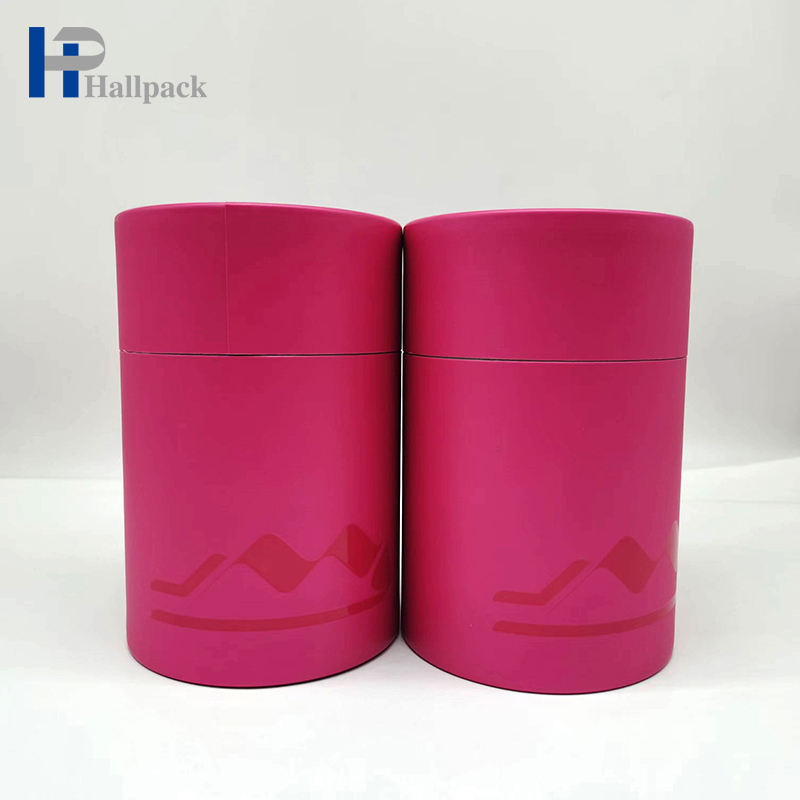 Cylindre d'impression personnalisé empaquetant la boîte-cadeau de carton empaquetant le tube de papier UV