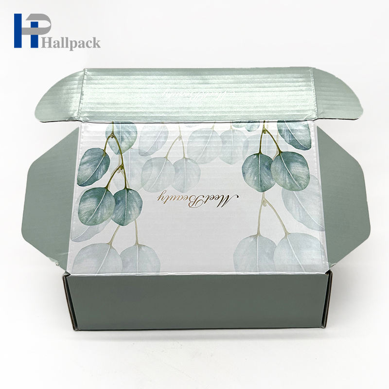 Boîte de paquet de cadeau élégante de carton fait sur commande pliant la boîte de papier rigide pliable