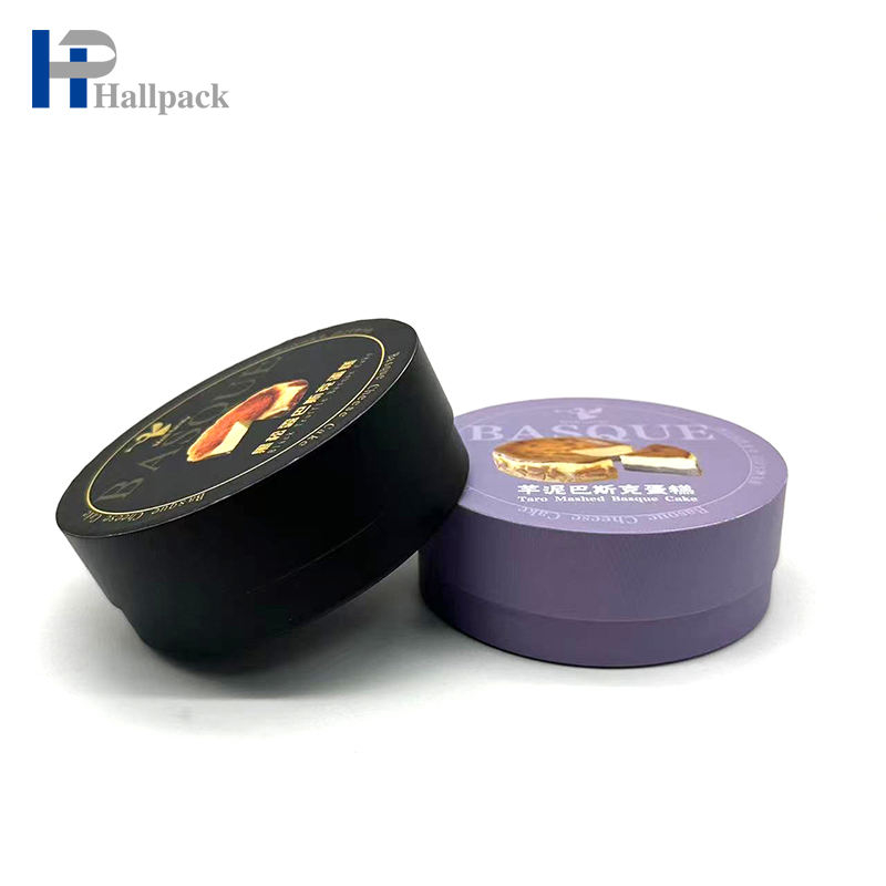 Fabricant de tube de papier d'emballage de gâteau rond biodégradable de qualité alimentaire