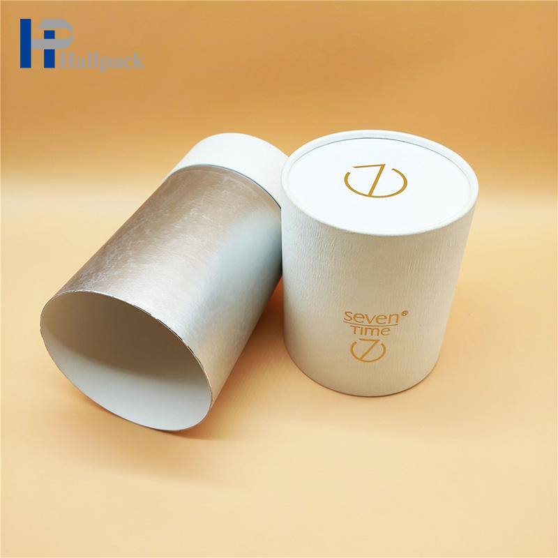 Tube de papier de récipient de thé d'emballage de bâton d'emballage biodégradable rond pour le baume à lèvres