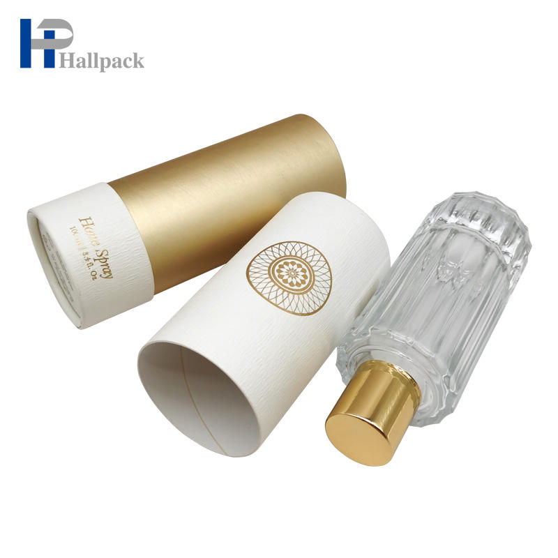 Le papier de tube rond de soin de peau d'huile essentielle correspond au tube de papier