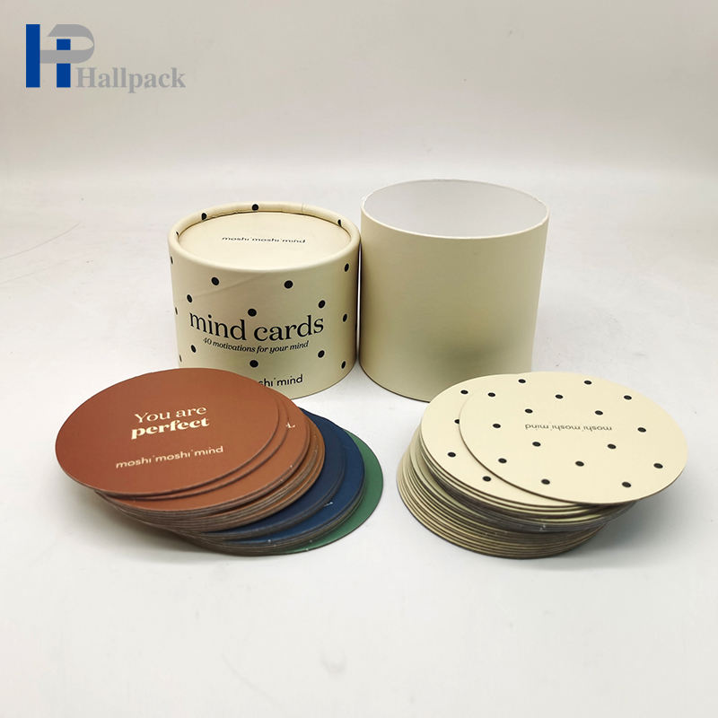 Tube de papier artisanal personnalisé par le fabricant, cylindre de carte biodégradable