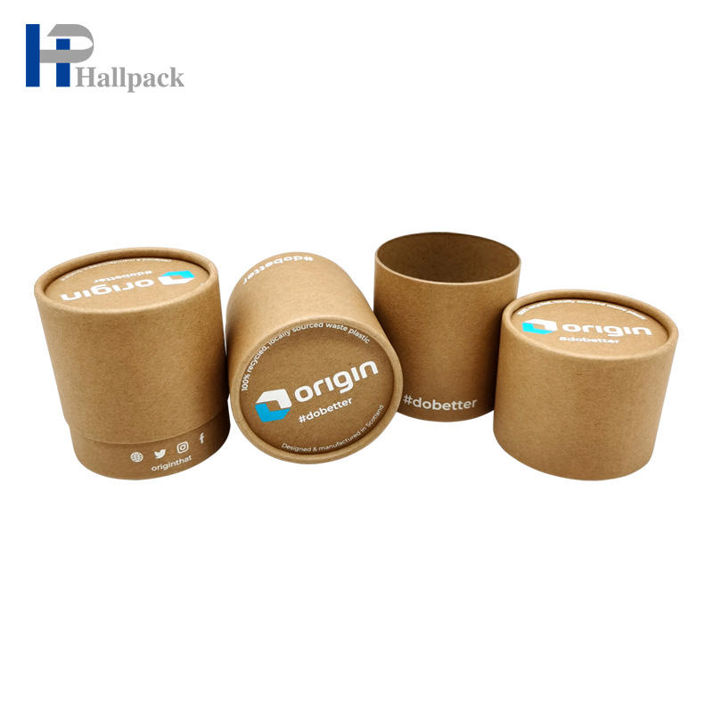 Tubes cosmétiques en papier biodégradable Tube de papier kraft vierge