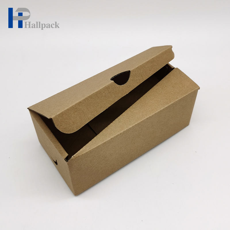 Boîte de papier ondulée de papier kraft personnalisée boîte de carton d'emballage imprimée