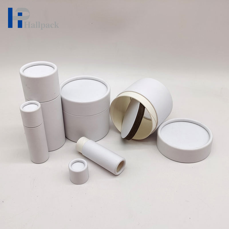 Tube de papier rouge à lèvres naturel, Tube déodorant, Tubes en papier Push Up Kraft