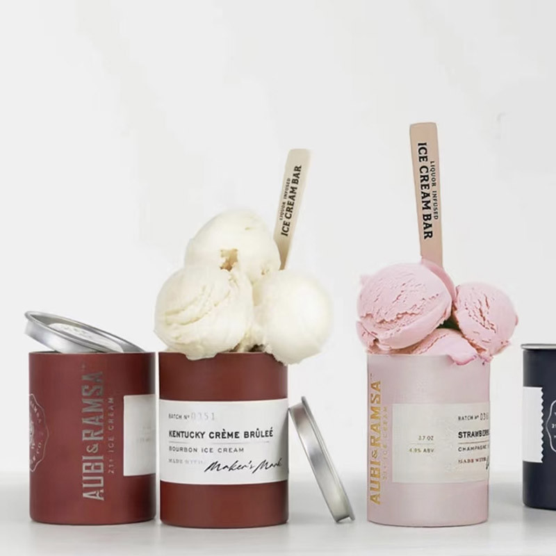 R&eacute;cipients de cr&egrave;me glac&eacute;e de 8 oz