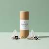 Emballage de tube en papier de conception de logo personnalisé recyclable pour sachet de thé