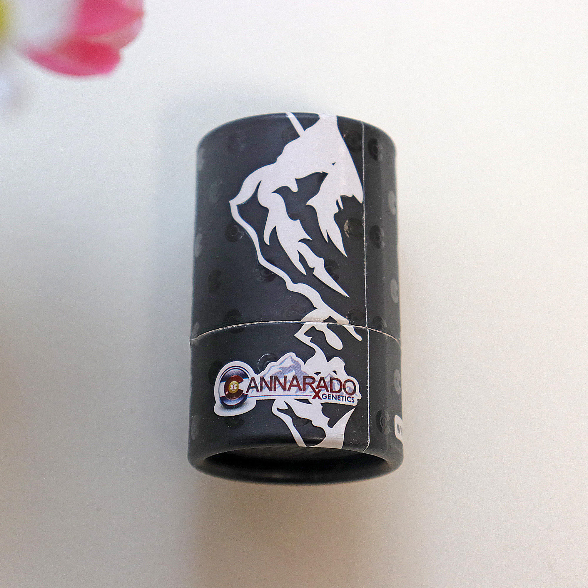 Conteneurs de base de cylindre en papier personnalisés avec bouteille d'huile EVA, utilisation avec emballage en tube de papier mousse
