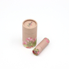 Papier de tube emballé par carton rond cosmétique fait sur commande qui respecte l'environnement emballé pour le baume à lèvres déodorant de poussée