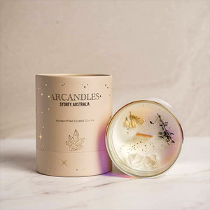 Emballage de cylindre libre en plastique 100% biodégradable, boîte de Tube rond, Tube en papier Kraft, emballage de Tube biodégradable pour bougie