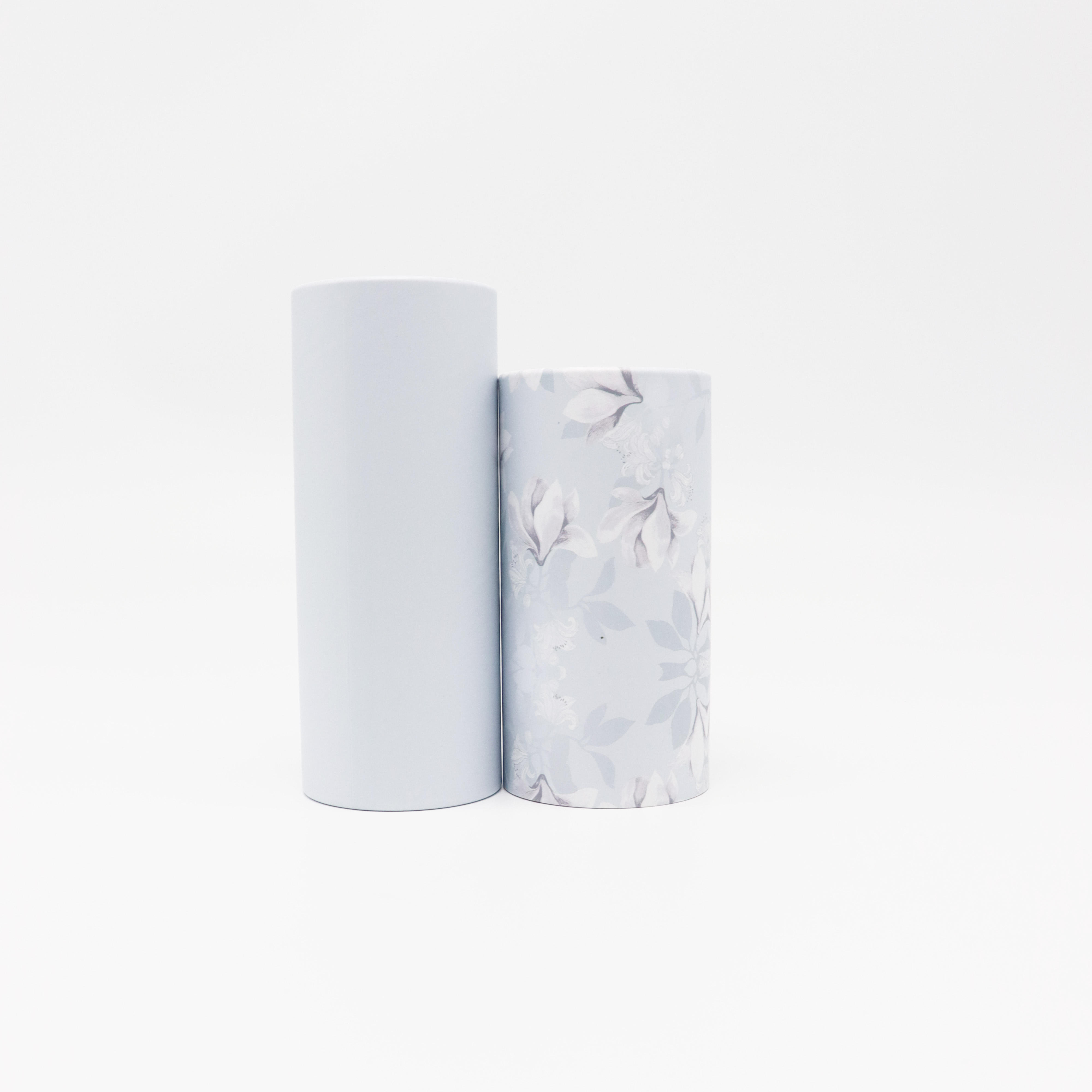 Boîte de papier écologique faite sur commande d'emballage de tube de carton de catégorie comestible pour l'emballage de café et de thé