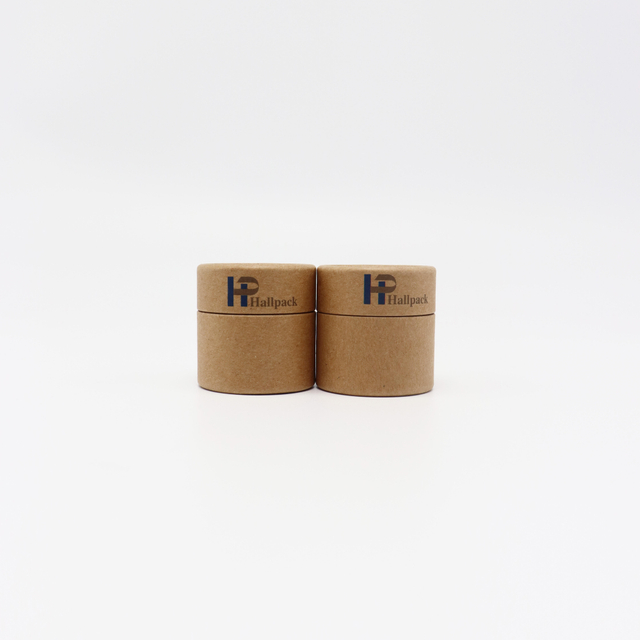 Pots vides d'emballage de tube de papier de récipients vides de carton cosmétique qui respecte l'environnement pour l'emballage de beurre de karité de poudre en vrac