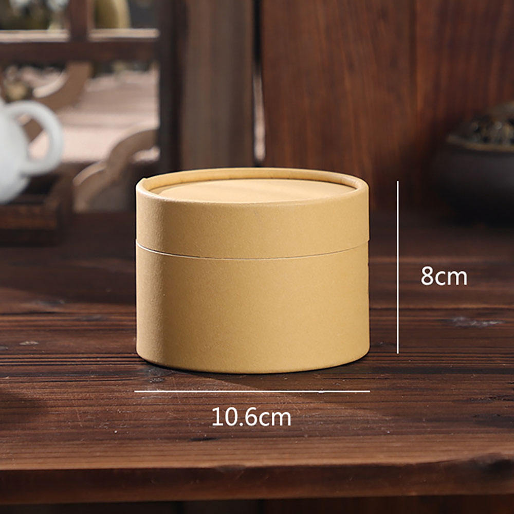 Emballage fait sur commande de cylindre rond de tube de papier d'emballage de catégorie comestible biodégradable pour la poudre de protéine de thé et les grains de café