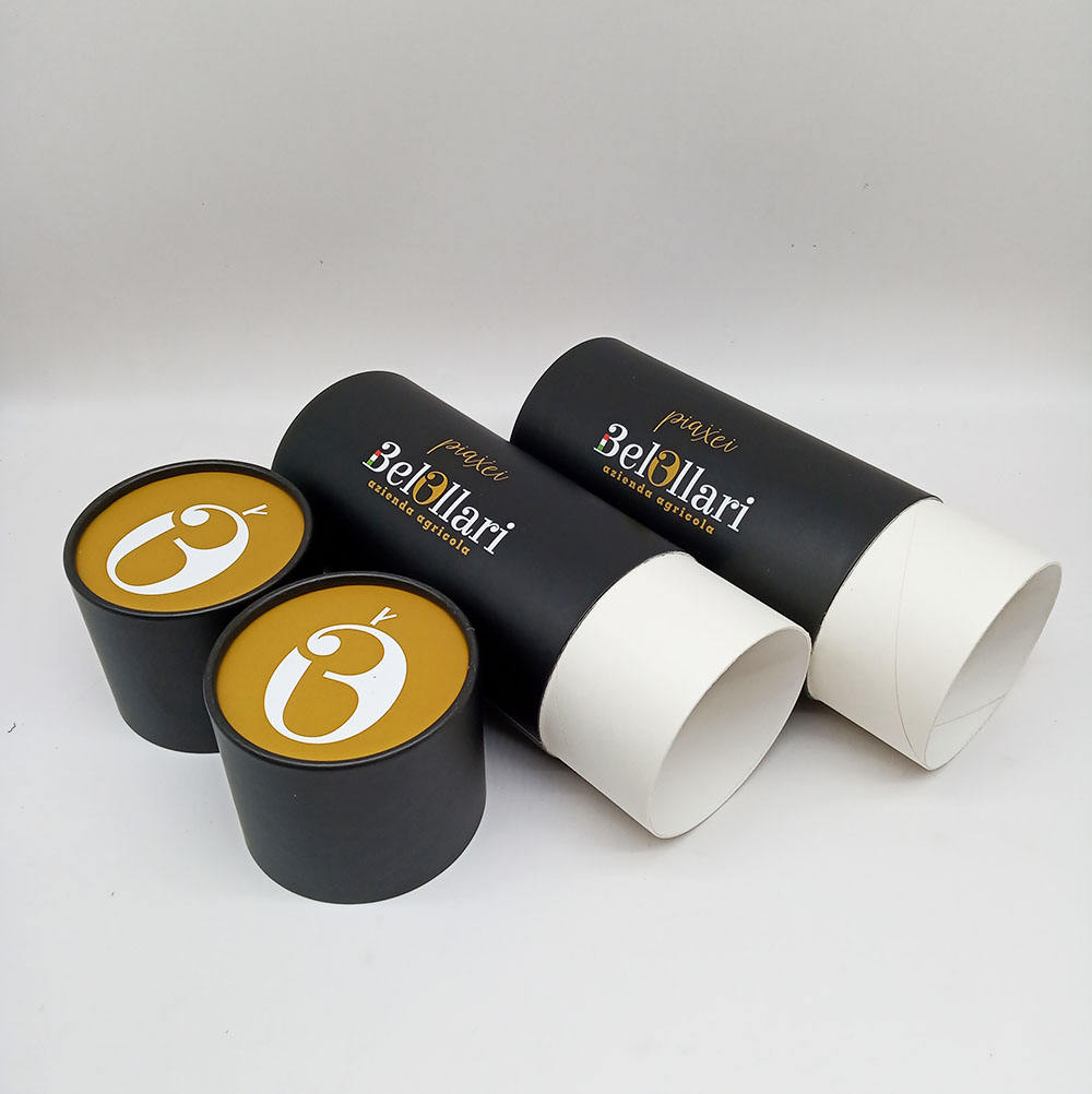 Conteneur de papier d'expédition de tube de papier adapté aux besoins du client par carton d'emballage d'affiche qui respecte l'environnement