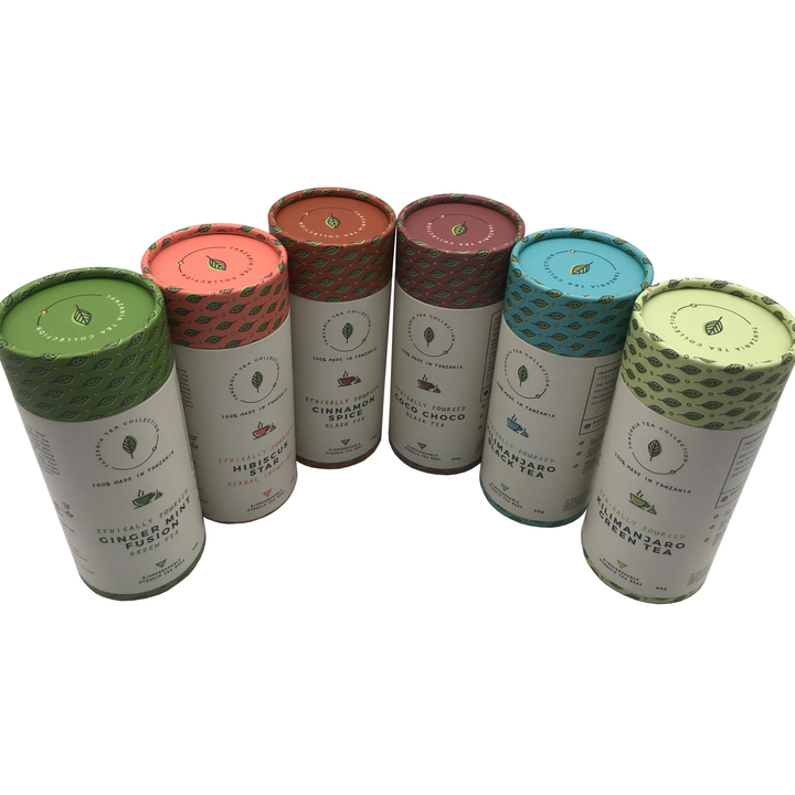 Tube de papier de cadeau d'emballage de boîte en carton de papier d'impression couleur de catégorie comestible célèbre