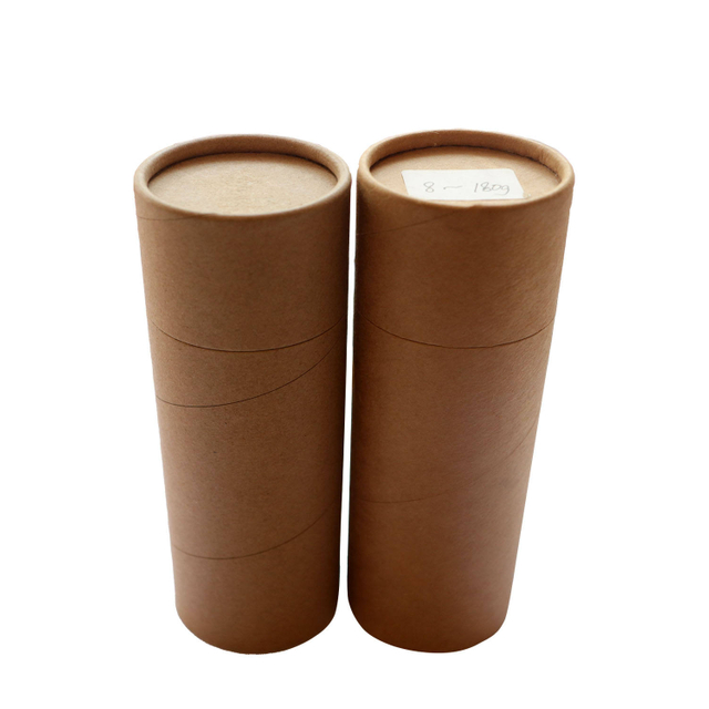 Tube d'emballage en papier Kraft écologique de haute qualité, moins cher, taille personnalisée pour bougie artisanale, expédition postale