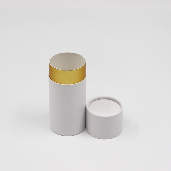 Emballage fait sur commande qui respecte l'environnement de tube de papier de boîte de cylindre de carton d'emballage de cadeau et d'artisanat pour la bougie de cire