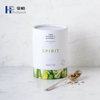 Emballage fait sur commande qui respecte l'environnement de tube de papier de boîte de cylindre de carton d'emballage de catégorie comestible pour le thé de café