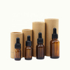 Emballage cosmétique personnalisé de haute qualité, boîte cylindrique en carton, emballage en Tube de papier pour bouteille de parfum, huile essentielle