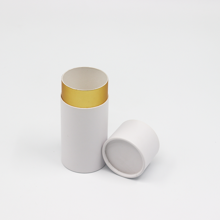 Emballage fait sur commande qui respecte l'environnement de tube de papier de boîte de cylindre de carton d'emballage de cadeau et d'artisanat pour la bougie de cire