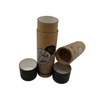 Barre de lotion en papier recyclé de haute qualité de 0,3 oz, baume à lèvres de 10 ml, tube push-up, emballage en papier