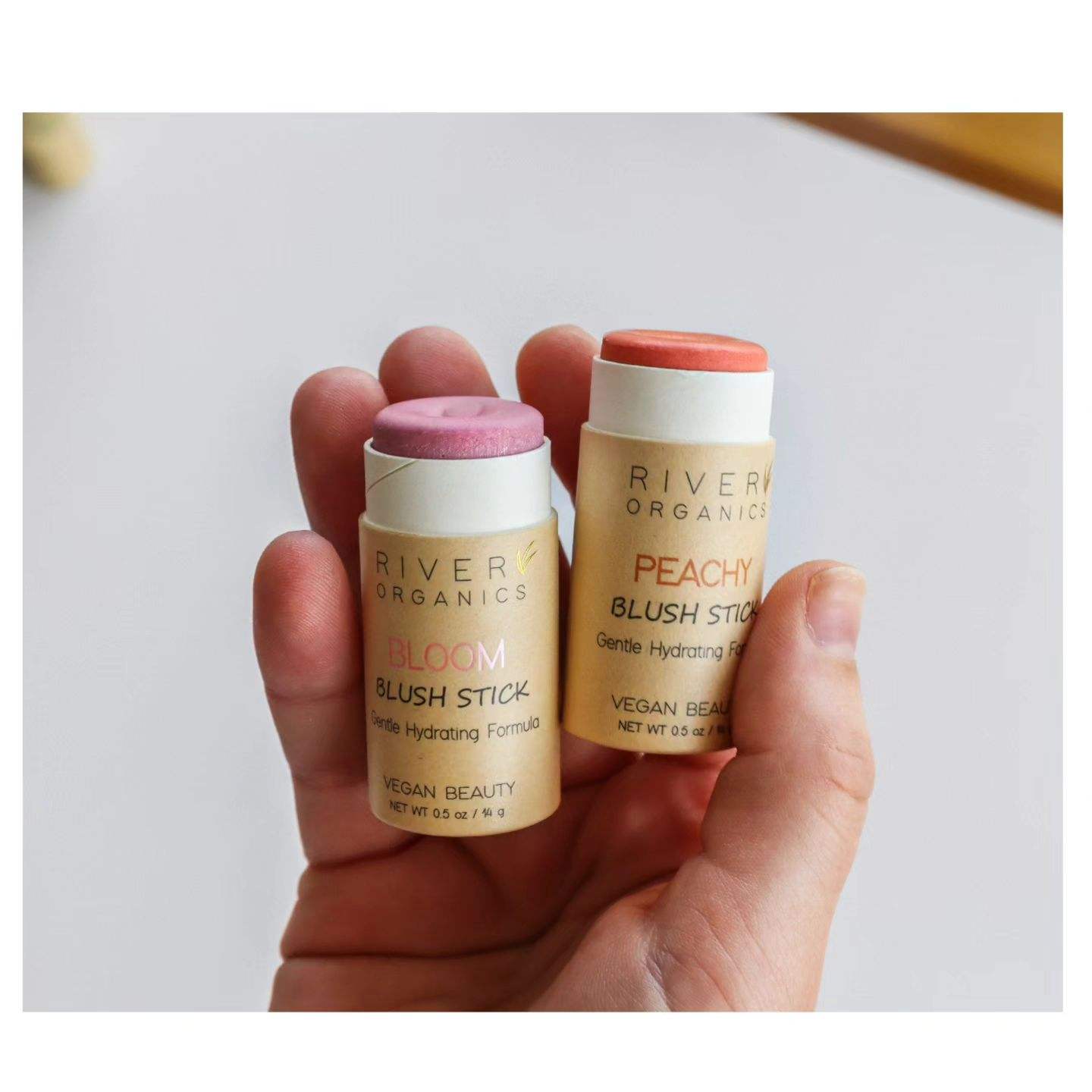 Tube en papier push-up biodégradable de haute qualité pour emballage de cylindre de rouge à lèvres pour un stockage écologique