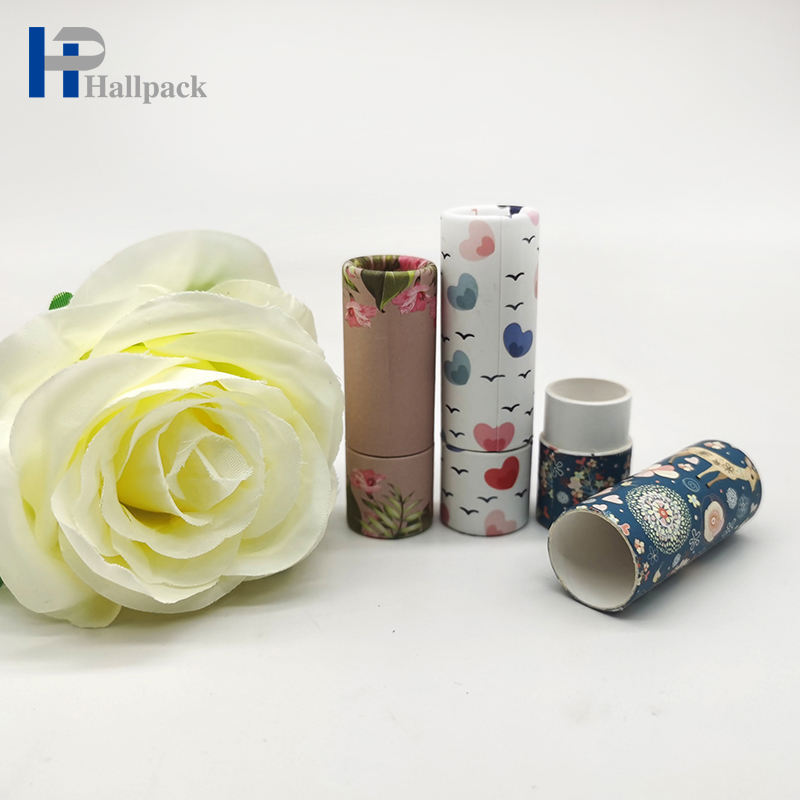 Tube rond en carton Kraft de qualité alimentaire, 0.3oz, emballage rond pour baume à lèvres en papier artisanal, pour l'artisanat et les projets, vente en gros