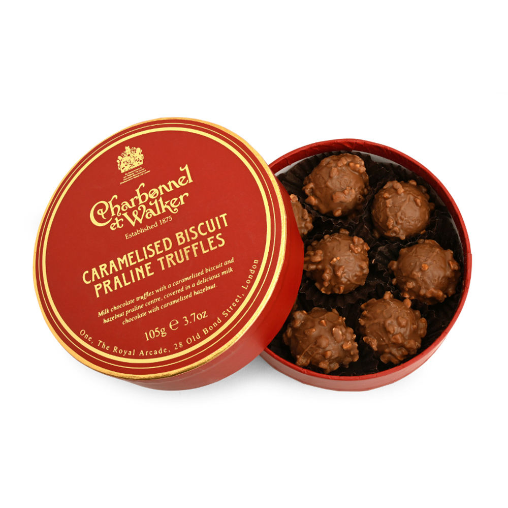 Logo personnalisé en gros Macaron Truffe Candy Tube de papier Boîte Cylindre rond Tube d'emballage de qualité alimentaire pour le chocolat