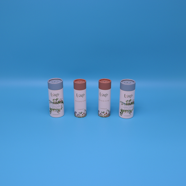 Tube de papier d'emballage de bougie de cire de boîte de cylindre de papier kraft rond fait sur commande qui respecte l'environnement