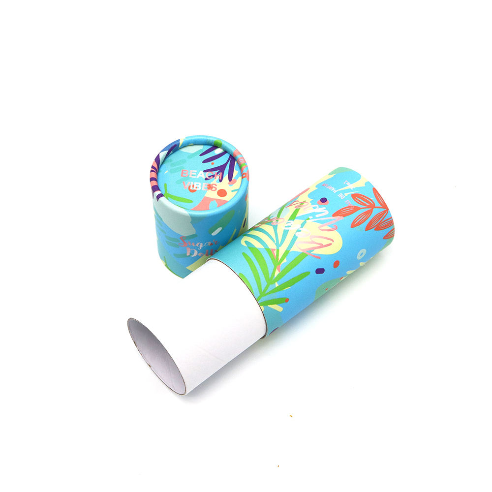 Tube de papier Kraft cylindrique de haute qualité, Tube de papier d'emballage de parfum, émulsion d'huile essentielle, Tube de papier Kraft de 30ml