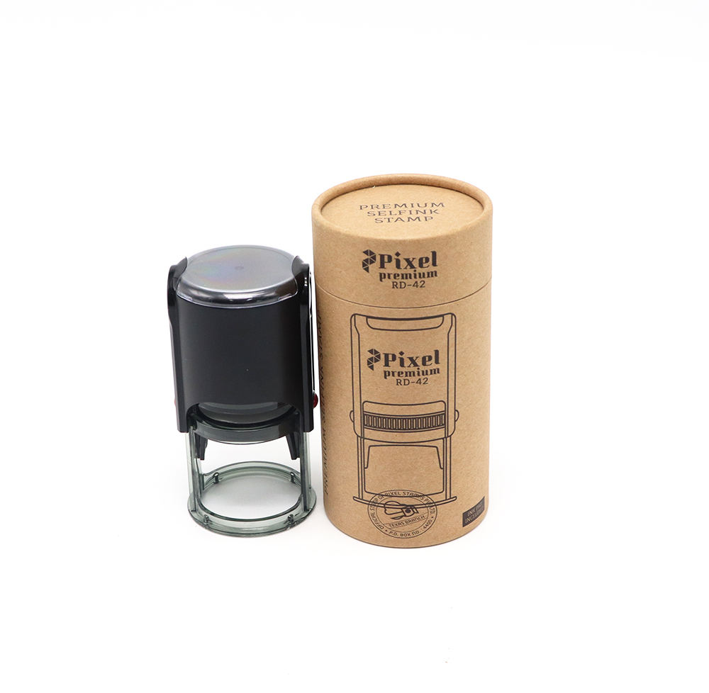 Cylindre de papier Kraft biodégradable, sceau de papeterie, stylo à bille, serviette, Tube de papier, emballage utilisé pour l'emballage des nécessités quotidiennes