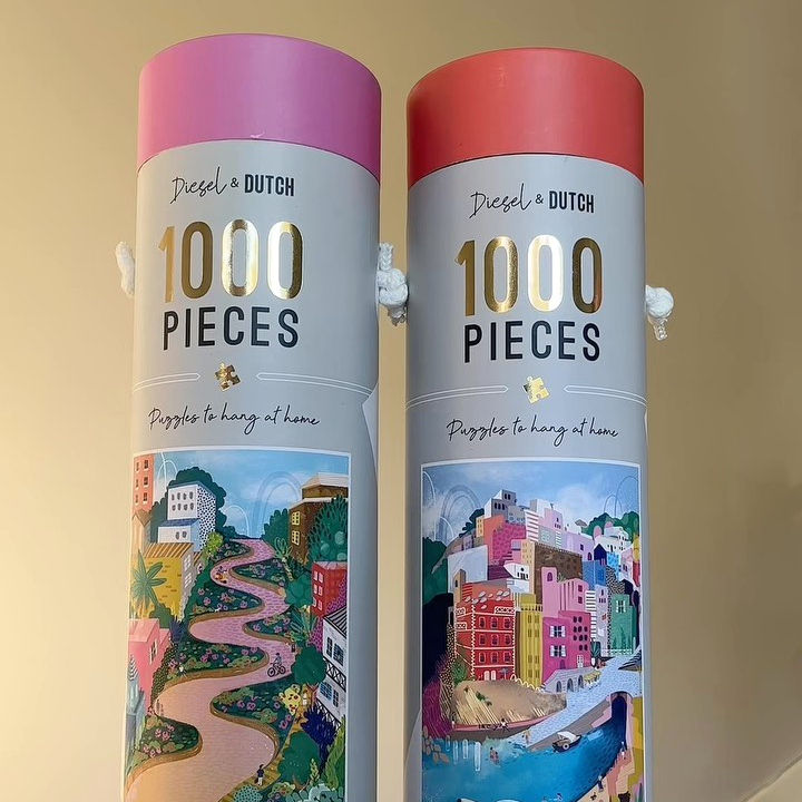 Boîte à tubes ronds à impression personnalisée, emballage en papier Kraft écologique pour bougies, Puzzle de mode, emballage en tubes en carton artisanal