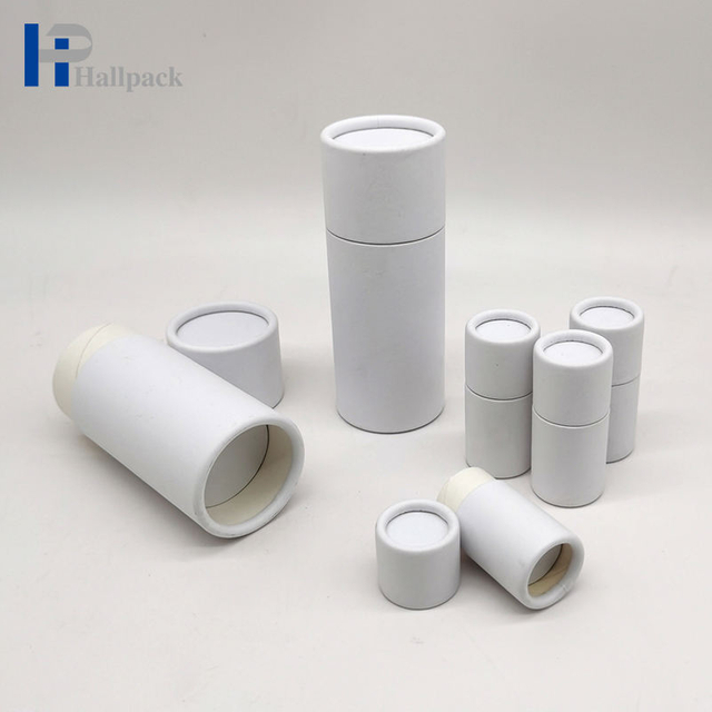 Tube de papier de récipient de bâton de déodorant de tube de rouge à lèvres d'emballage de papier de poussée
