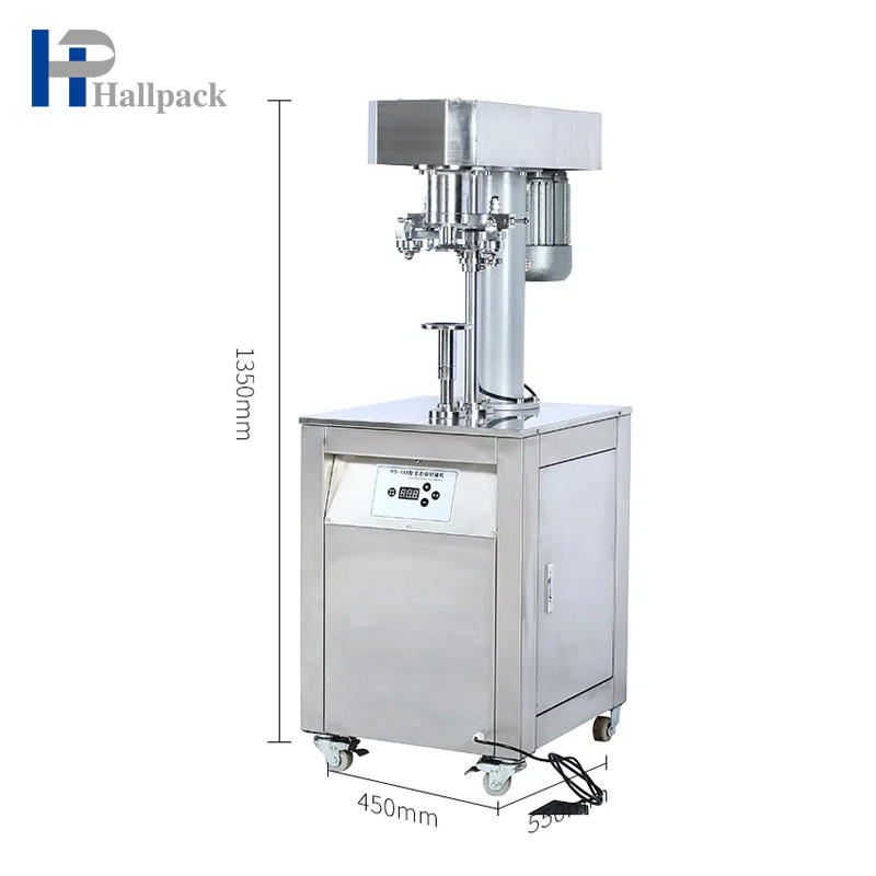 Chine Nouveau produit scellant automatique peut machine de scellage verticale en acier inoxydable