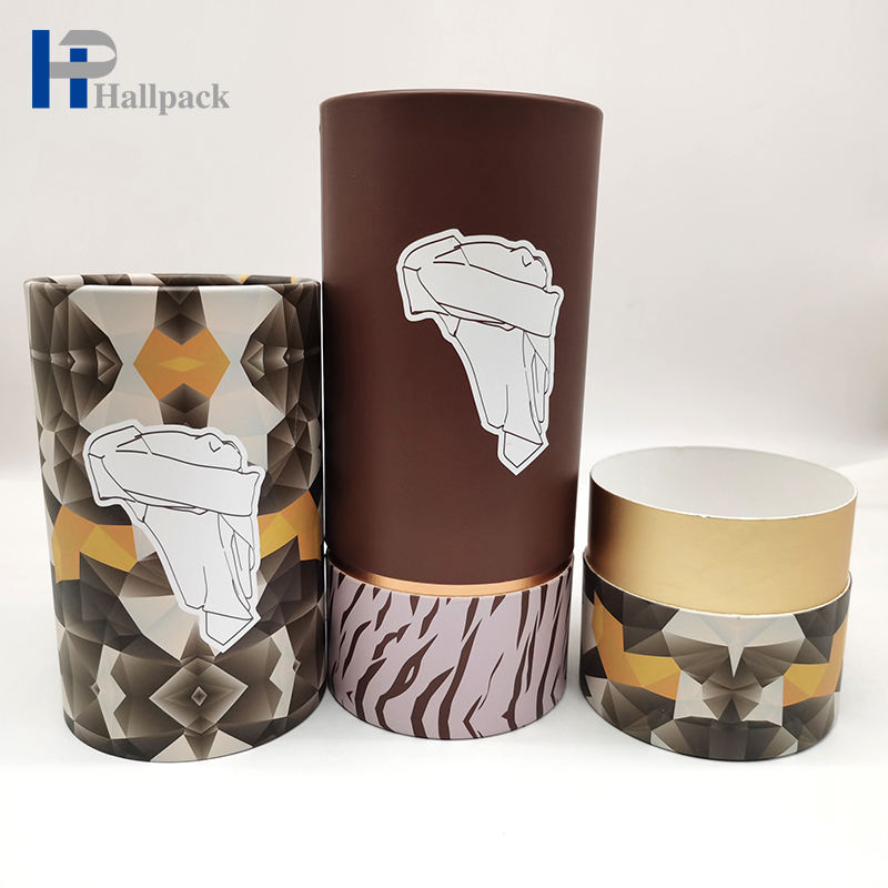 Cylindre biodégradable d'habillement empaquetant le tube rond de papier fait sur commande de métier