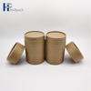 Tube rond biodégradable de papier de carton d'emballage de tube de papier d'emballage de boîte d'emballage