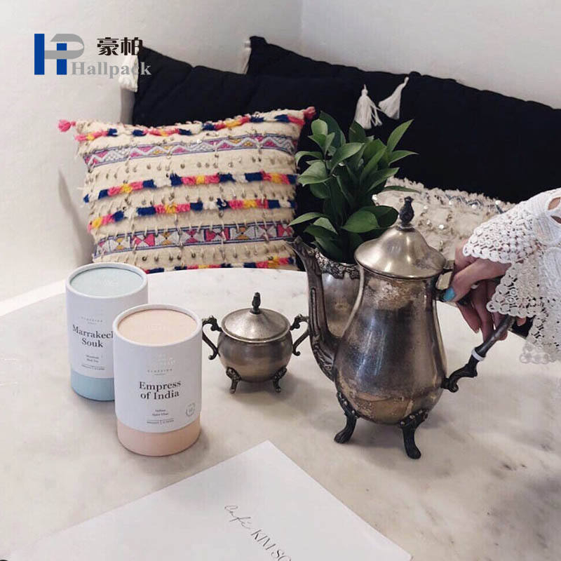 Tube d'emballage en papier pour thé/nourriture